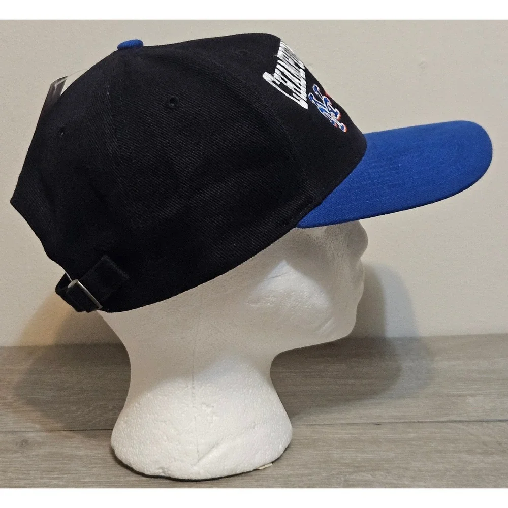 Vtg 90s 1999 Hat‎ Atlanta Braves NY Mets Championship Series New York MLB Twins